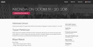 MUM Yogyakarta October 2018